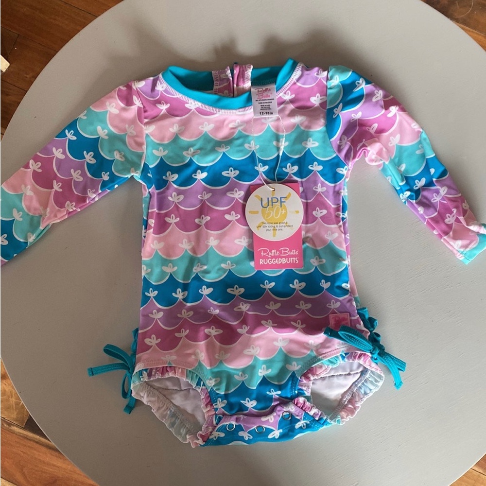 Rufflebutts NWT toddler bathing suit 12-18M